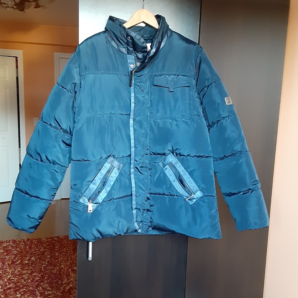 Guy LaRoche Homme Blue Navy Puffer Jacket